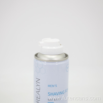 Empty Shaving Foam Aerosol Tin Can
